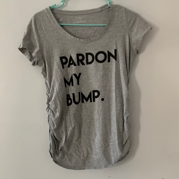 Pardon My Bump Maternity Shirt - Picture 1 of 4